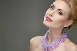 Woman with refreshed eyebrow appearance after brow lift in Dennis, MA